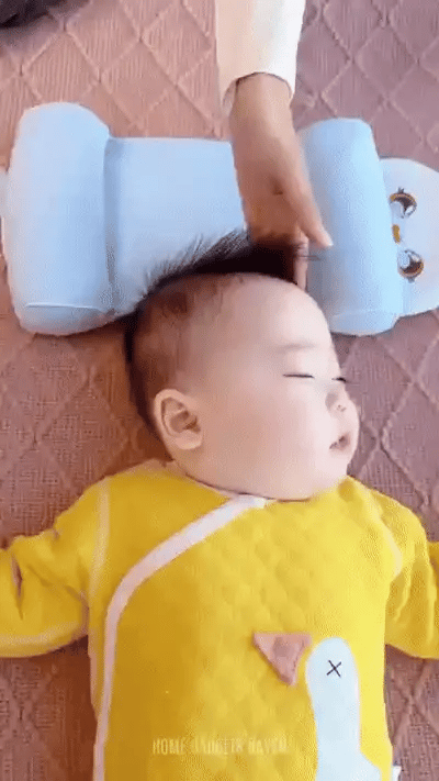 Soft Newborn Head Shaping Pillow | Flat Head Prevention & Infant Cushion