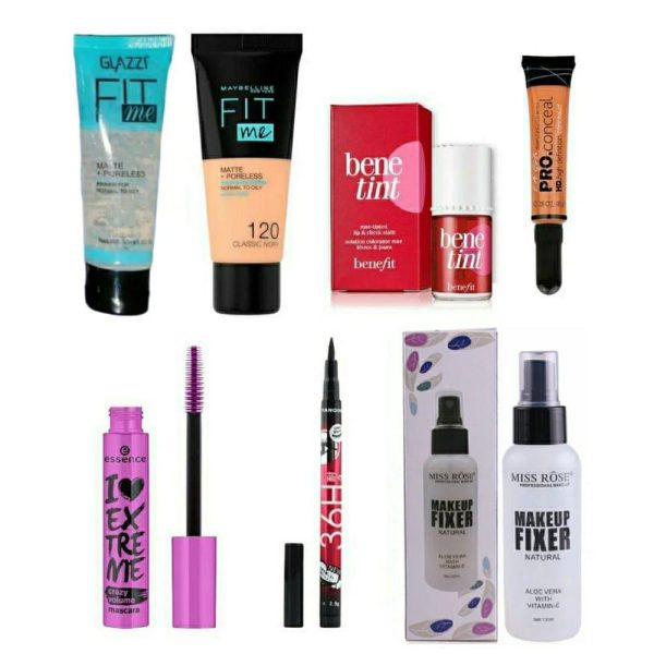 7-in-1 Makeup Deal for Women – BB Cream, Primer, Tint, Mascara, Eyeliner & More