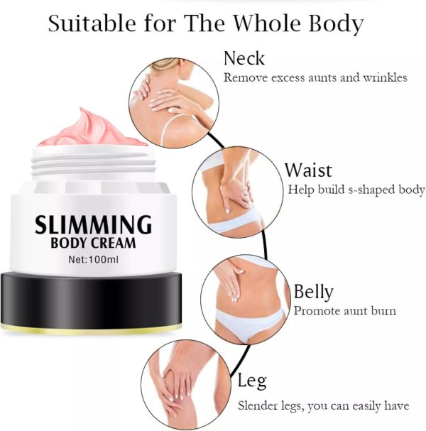 Aichun Beauty Slimming Body Cream 100ml – Fat Burning & Firming in 3 Days