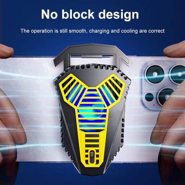 AL09 Gaming Phone Cooler – Portable Semiconductor Radiator Fan for Mobile