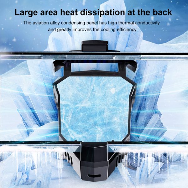 AL09 Gaming Phone Cooler – Portable Semiconductor Radiator Fan for Mobile