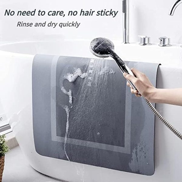 Quick-Dry Non-Slip Home Mat – Washable Absorbent Floor Mat (Random Color)
