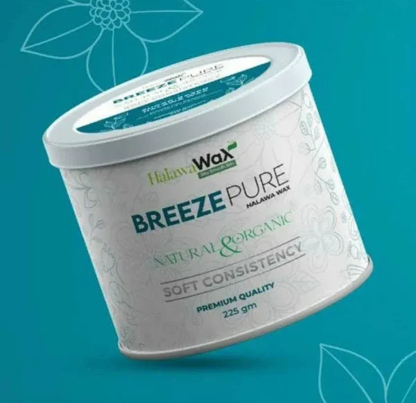 Breeze Organic Halawa Finger Wax โ Pure Hair Removal Wax for Women โ 225g