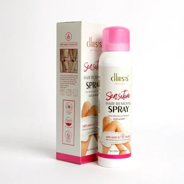 Chriss Hair Removal Spray – Fast, Painless Hair Remover for Legs & Body – 100ml