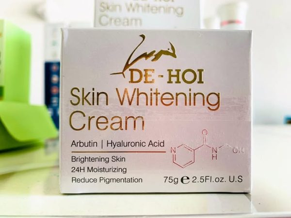 De Hoi Whitening Cream – Brightening & Moisturizing Face & Body Cream – 75g