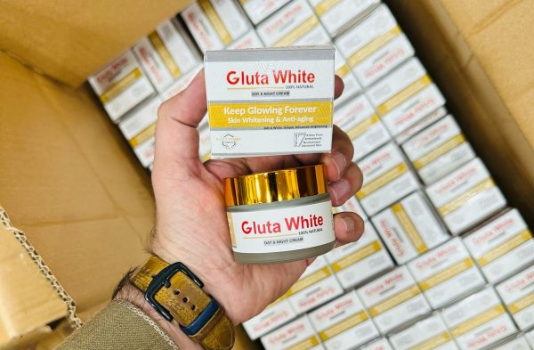 Gluta White Extreme Lightening & Anti-Aging Cream – Day & Night Use – 50g