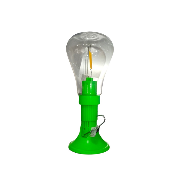 LED Rechargeable Lamp | Portable Lantern Bulb with Hanging Hook – Random Color