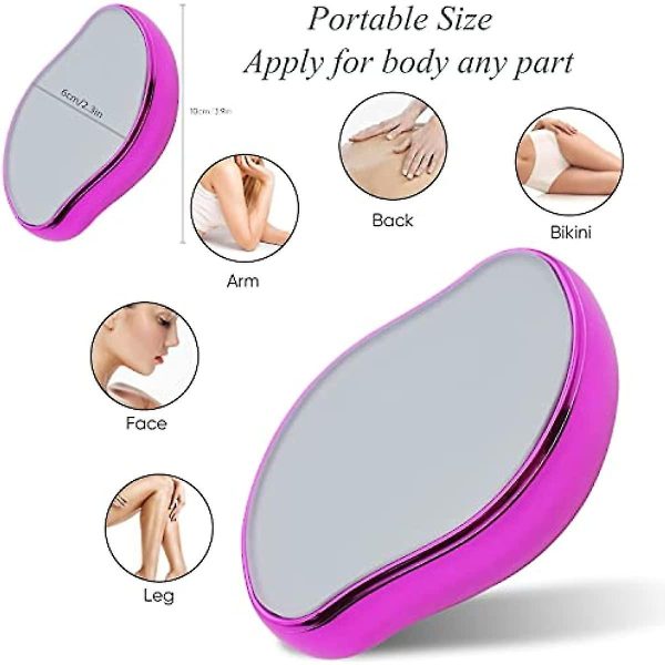 Magic Crystal Hair Remover for Women – Painless Bleame Tool (Random Color)