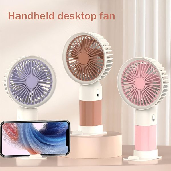 Portable Mini Rechargeable Fan – Single Speed Air Cooler for Summer Relief