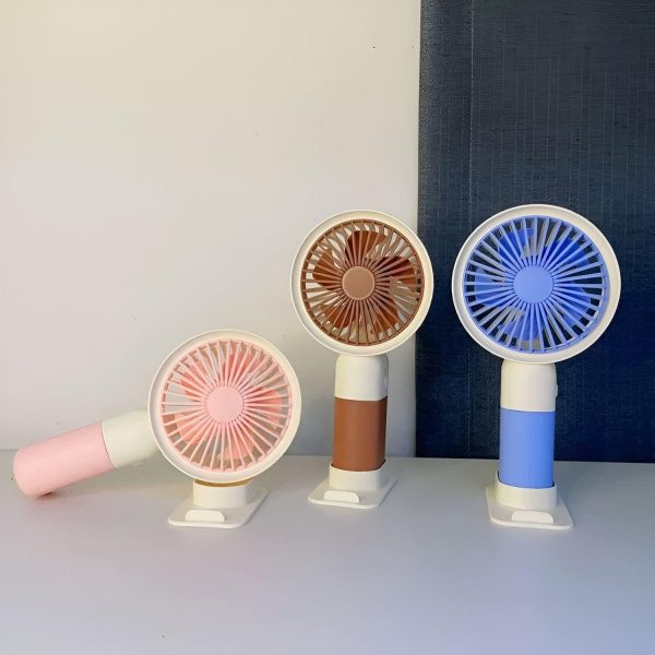 Portable Mini Rechargeable Fan – Single Speed Air Cooler for Summer Relief