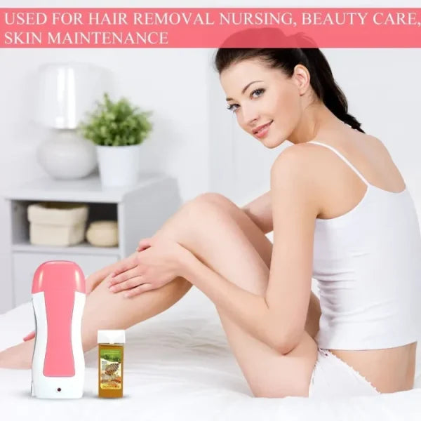 Roll-On Wax Heater Cartridge โ Portable Hair Removal Epilator for Women at Home