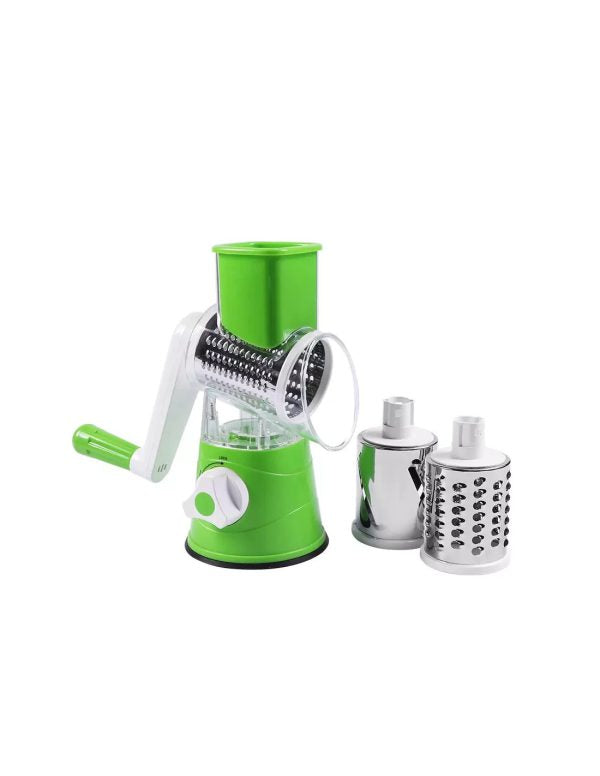 Tabletop Drum Grater – Manual Vegetable Cutter & Slicer for Kitchen (Random Color)