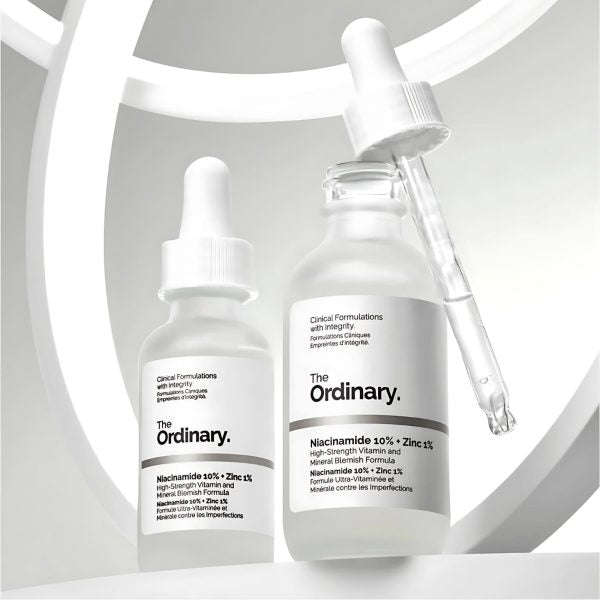The Ordinary Niacinamide 10% + Zinc 1% Serum – Oil Control & Acne Care 30ml