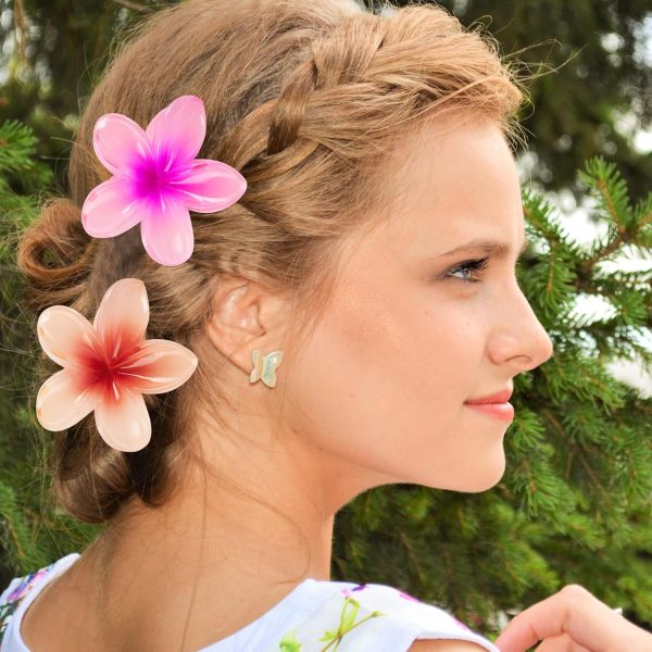 1 Pc Flower Hair Clip – Colorful Hair Accessory for Girls & Women (Random)