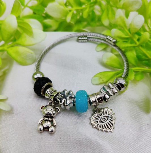 Elegant Pandora Bracelet for Women – Heart & Love Charms | Imported Quality
