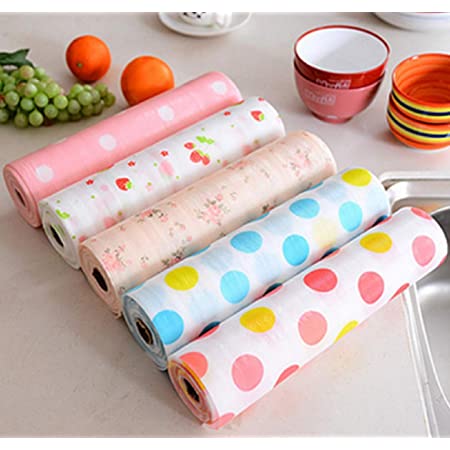 Polka Foamic Kitchen Sheet – Waterproof Shelf & Drawer Liner Roll 45x150cm