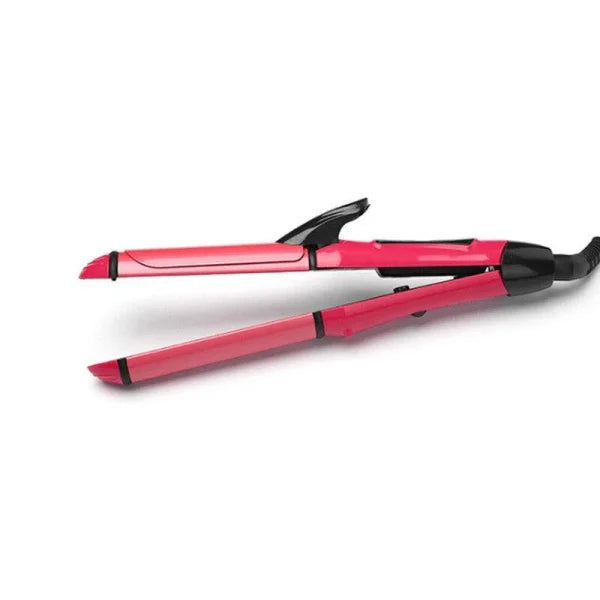 Nova 2-in-1 Hair Straightener & Curler for Women – Quick Heat Ceramic NH-2009