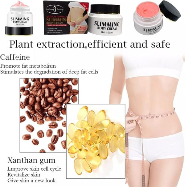 Aichun Beauty Slimming Body Cream 100ml – Fat Burning & Firming in 3 Days