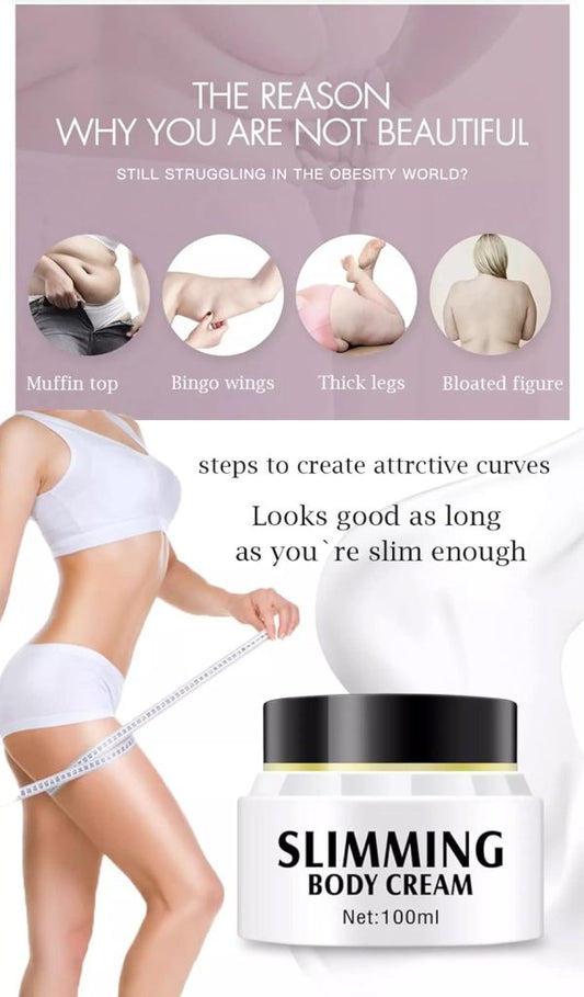 Aichun Beauty Slimming Body Cream 100ml – Fat Burning & Firming in 3 Days