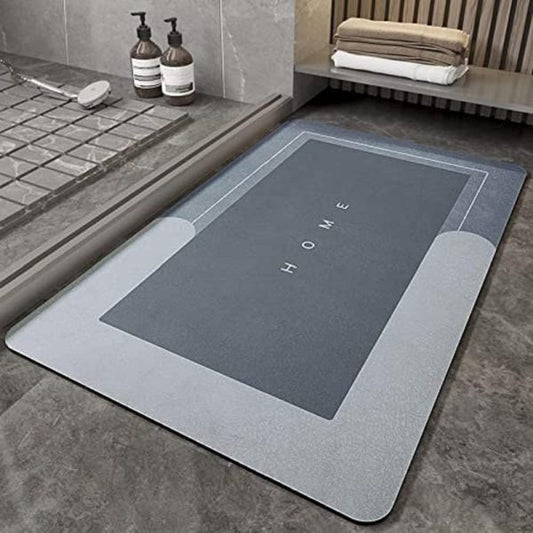 Quick-Dry Non-Slip Home Mat – Washable Absorbent Floor Mat (Random Color)