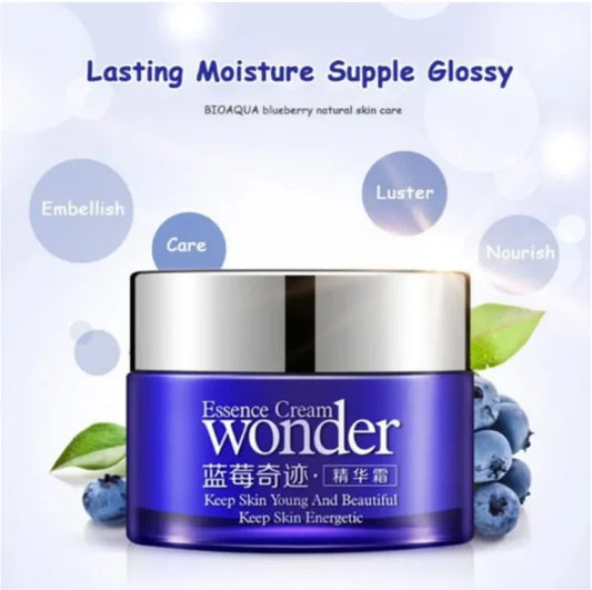 Bioaqua Blueberry Moisturizing Face Cream – Hydrating Skincare for Women – 50g