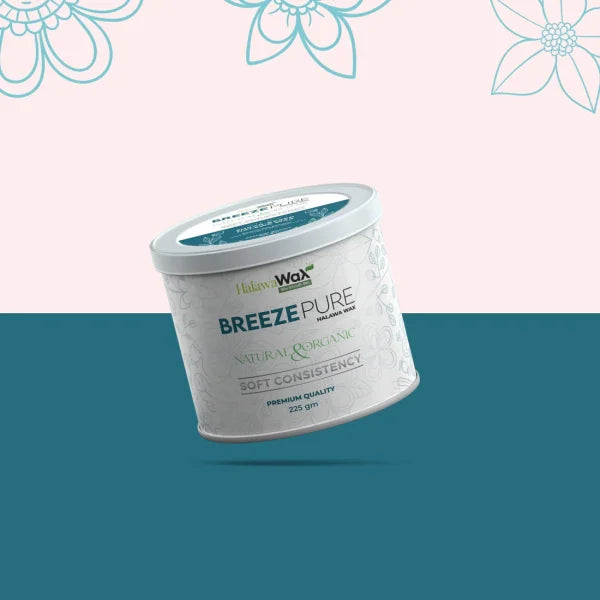 Breeze Organic Halawa Finger Wax – Pure Hair Removal Wax for Women – 225g
