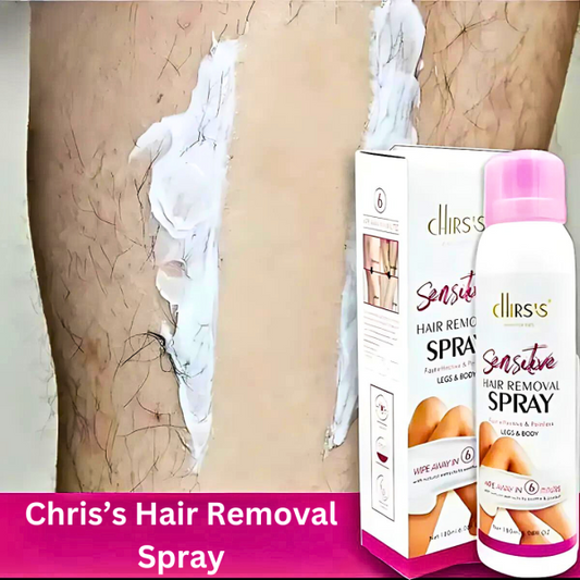 Chriss Hair Removal Spray – Fast, Painless Hair Remover for Legs & Body – 100ml