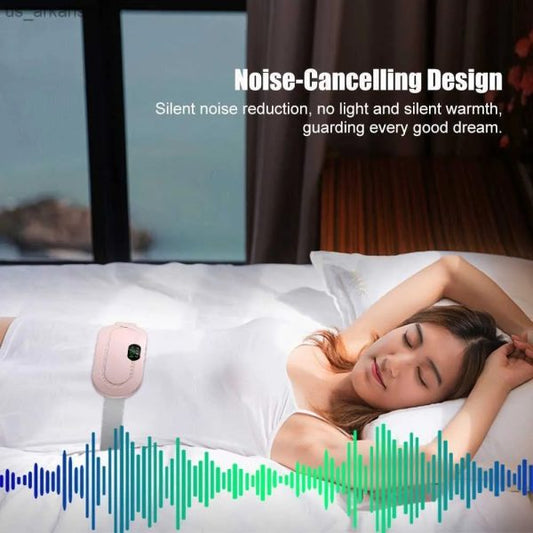 Heated Period Relief Belt for Women – Cramp Relief with Vibration & 3 Heat Levels | Digital Uterus Massager in Pakistan