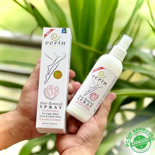 Ecrin Hair Remover Spray – Original Painless Hair Removal Spray for Women