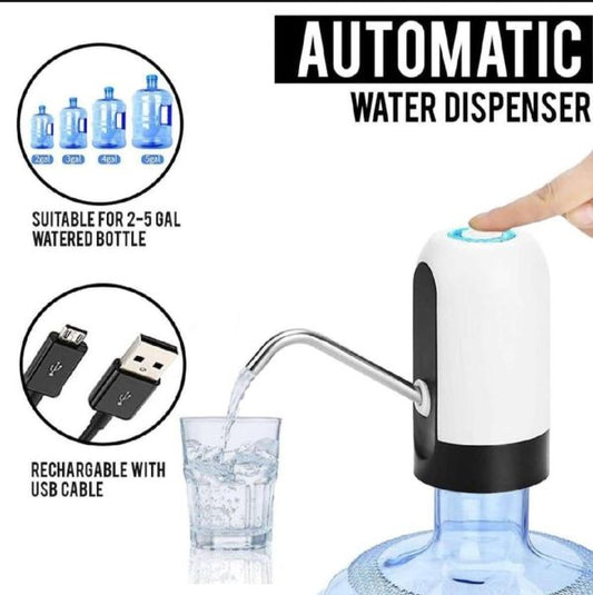 Electric Water Dispenser Pump – USB Rechargeable Water Bottle Pump for Home