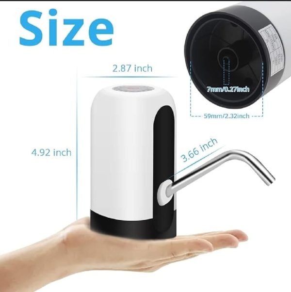 Electric Water Dispenser Pump – USB Rechargeable Water Bottle Pump for Home