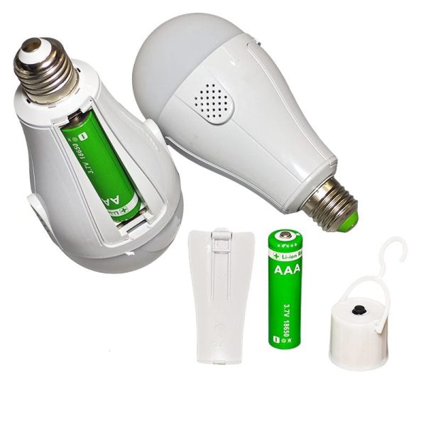 20W Emergency LED Light Bulb | Rechargeable Emergency Lamp for Home & Office