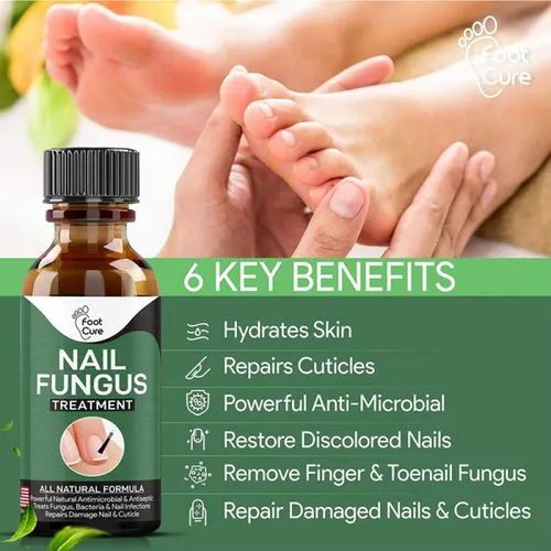 Fast Nail Fungal Treatment Serum – Nail Repair Essence for Damaged Toenails & Fingernails