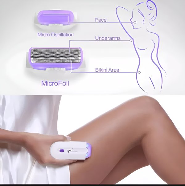 Finishing Touch Laser Hair Remover – Instant Pain-Free Hair Removal Device