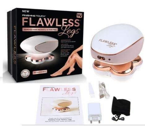Flawless Electric Hair Remover for Women – USB Rechargeable Shaver & Epilator