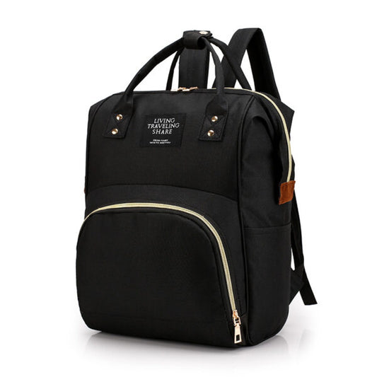 Large Mummy Backpack – Multi-Function Baby Care Nursing Bag for Moms – Unisex