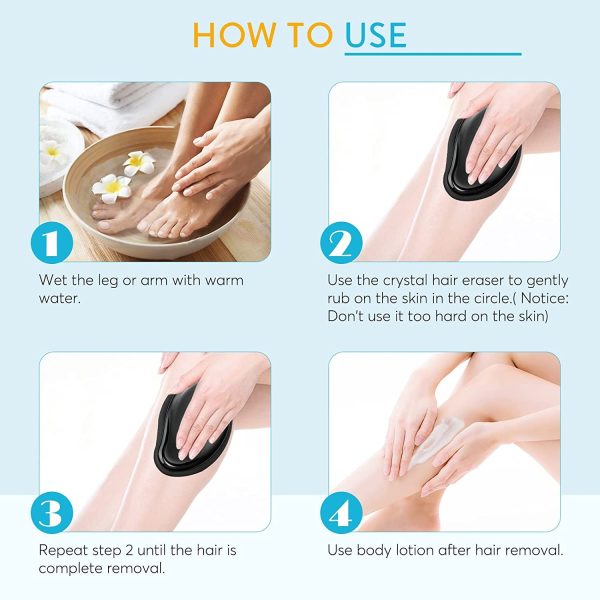 Magic Crystal Hair Remover for Women – Painless Bleame Tool (Random Color)