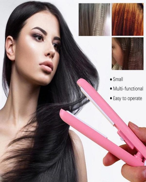 Mini Hair Straightener – Portable Styling Tool for Smooth, Frizz-Free Hair – Boxed