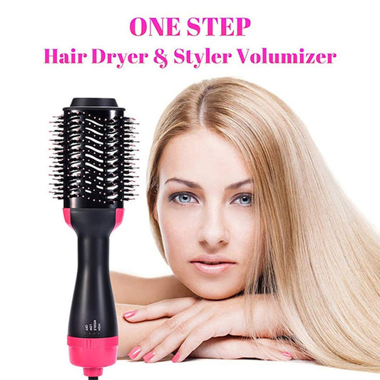 One Step Hair Dryer & Styler Brush – 2-in-1 Blow Dryer for Smooth Styling