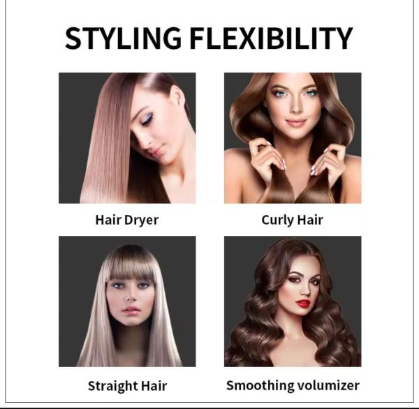 One Step Hair Dryer & Styler Brush – 2-in-1 Blow Dryer for Smooth Styling
