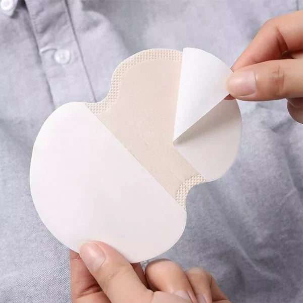 Pack of 10 Disposable Underarm Sweat Pads – Antiperspirant Armpit Shields