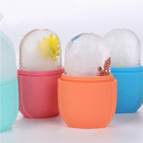 Ice Roller Facial Massage | Silicone Cleansing Ice Lattice | Ice Cube Roller With Scrub – Rand