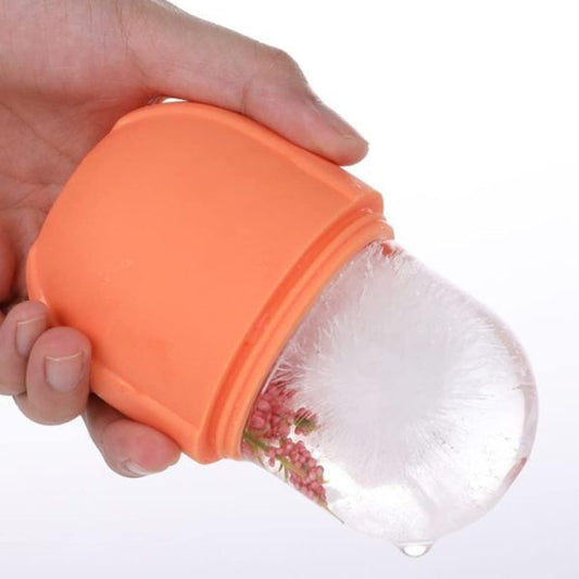 Ice Roller Facial Massage | Silicone Cleansing Ice Lattice | Ice Cube Roller With Scrub – Rand