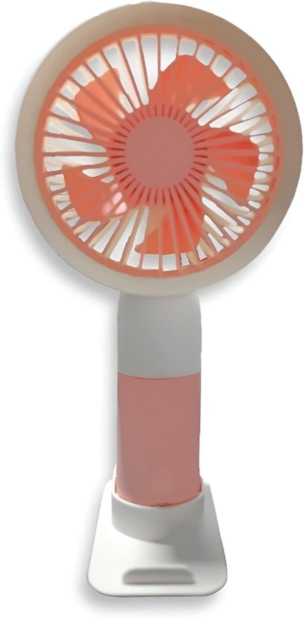 Portable Mini Rechargeable Fan – Single Speed Air Cooler for Summer Relief