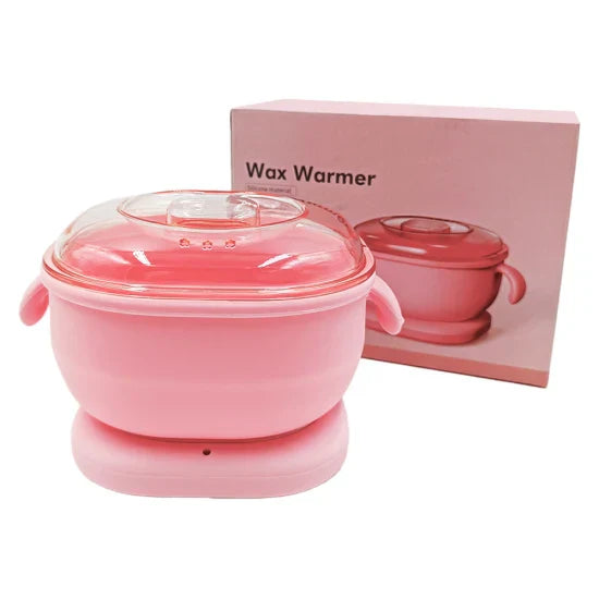 Portable Silicone Wax Warmer – Hot Wax Heater Machine for Hair Removal at Home