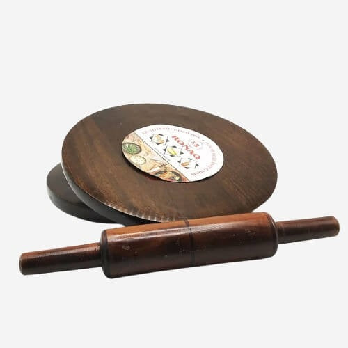 Premium Wooden Chakla – Handcrafted Rolling Board for Roti & Chapati