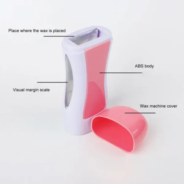 Roll-On Wax Heater Cartridge – Portable Hair Removal Epilator for Women at Home
