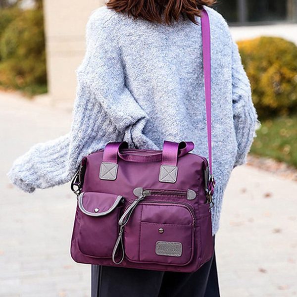 Splitter Large Shoulder Bag – Soft One-Shoulder Shopping Handbag for Women