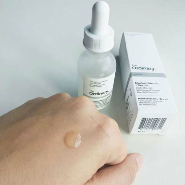 The Ordinary Niacinamide 10% + Zinc 1% Serum – Oil Control & Acne Care 30ml