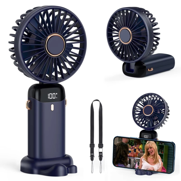 Mini Portable Handheld Fan – USB Rechargeable Personal Fan for Daily Use
